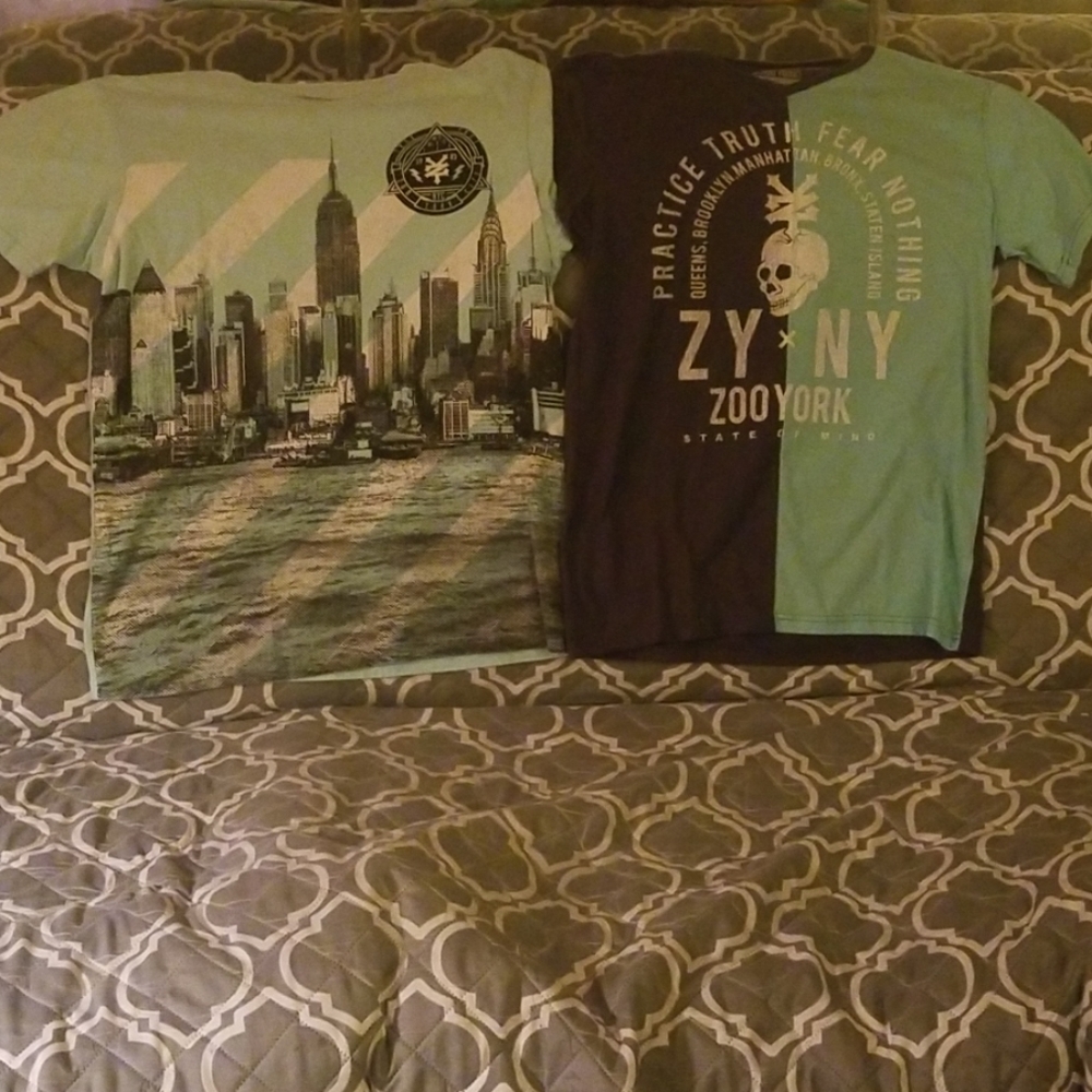 Two Zoo York Tee Shirts